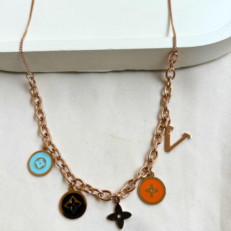 Colour Enamel Necklace