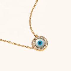 Round Evileye Necklace