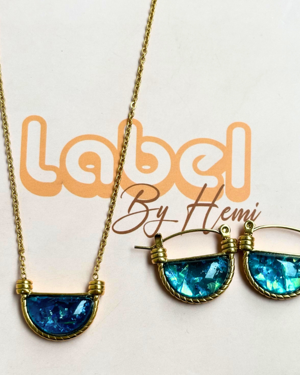 Blue Miva Necklace