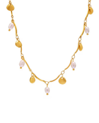 Shell pearl charm Necklace