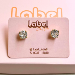 S925 Soliatire Studs