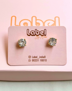 S925 Soliatire Studs