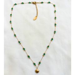 Shell Green Necklace