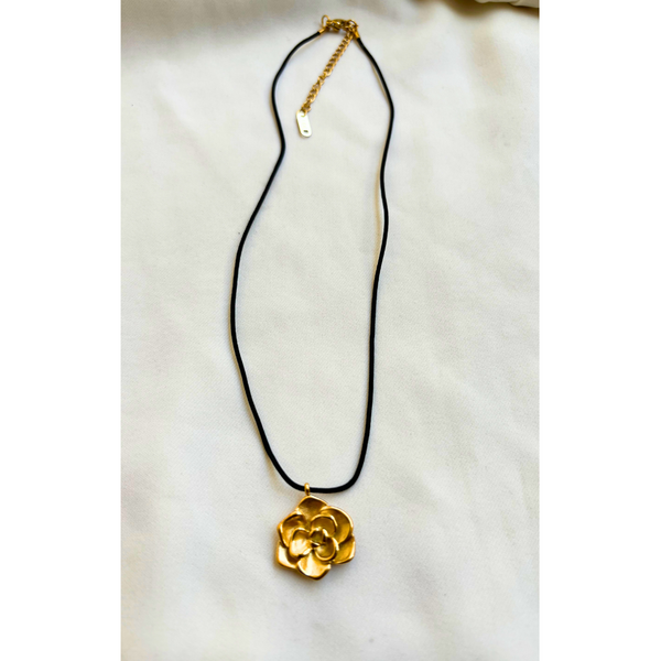 Black Rose Necklace