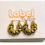Bold Breeze Chunky Hoops
