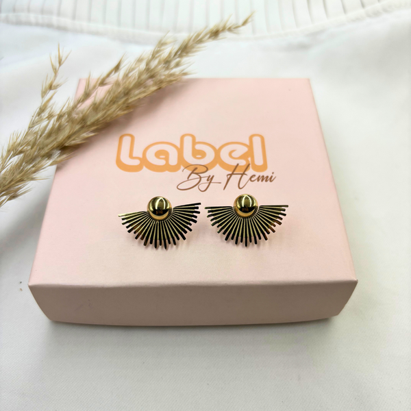 Fan Earrings