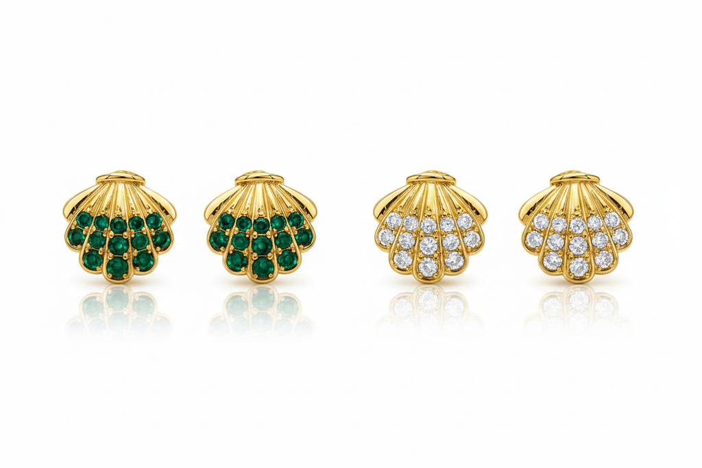 Mini Shell Earrings - Both Variants
