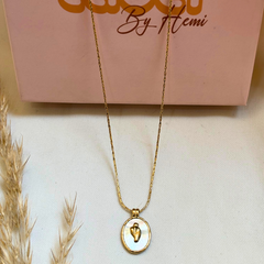 MOP Oval Necklace