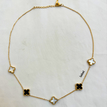 Reversible Clover Gold  Necklace